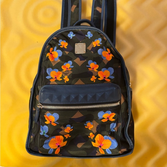 MCM Nylon Backpack like new only used once - Picture 6 of 8